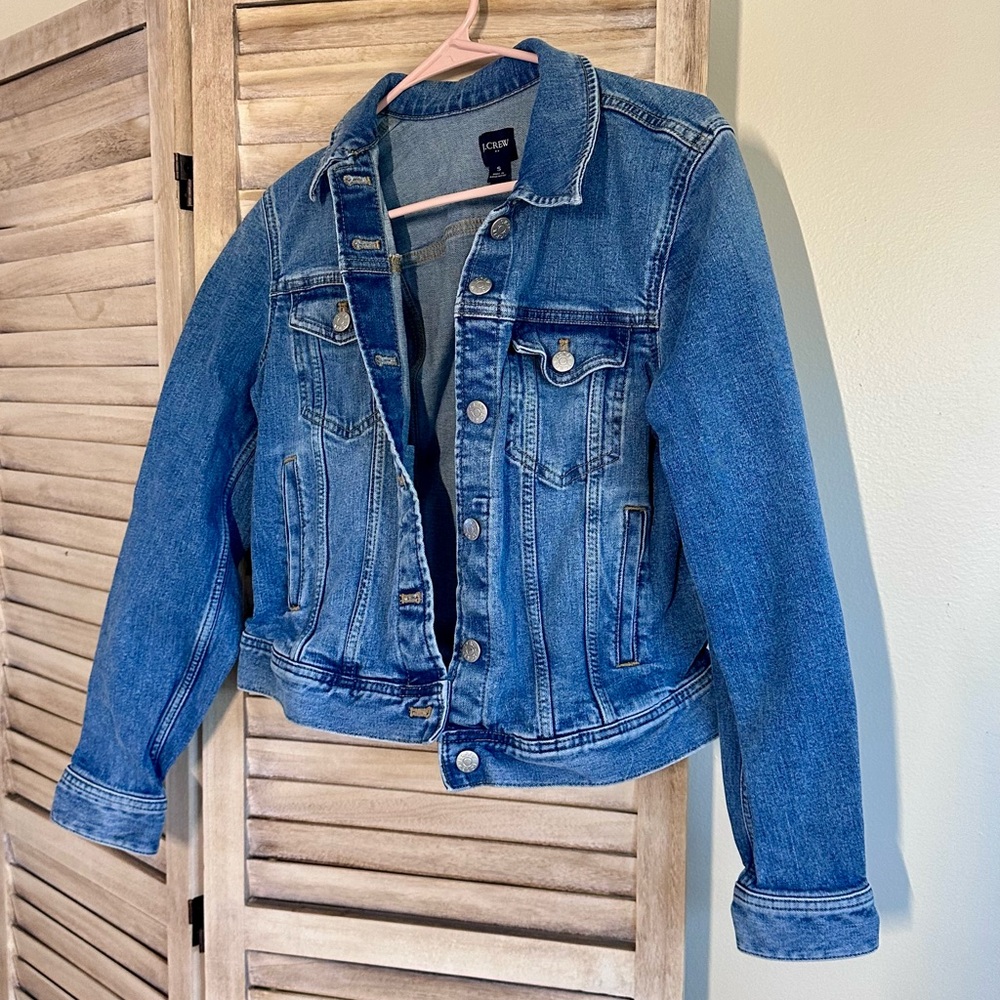 J Crew Blue Denim Jacket